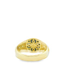 Men Gold Ring 10K-Medusa