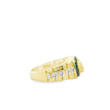 Men Gold Ring 10K-Medusa
