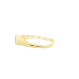 10K Gold Ring Round