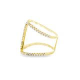 10K Gold Ring Spider