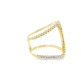10K Gold Ring Spider