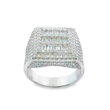 Men 925 Silver Rhodium Ring-Joe