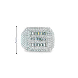 Men 925 Silver Rhodium Ring-Joe