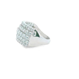 Men 925 Silver Rhodium Ring-Pierre