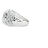 Men 925 Silver Rhodium Ring-Lucas