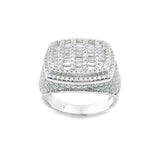Men 925 Silver Rhodium Ring-Lucas