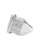 Men 925 Silver Rhodium Ring-Geant