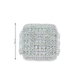 Men 925 Silver Rhodium Ring-Geant