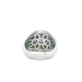 Men 925 Silver Rhodium Ring-Benoit