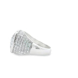 Men 925 Silver Rhodium Ring-Alberto