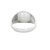 Men 925 Silver Rhodium Ring-Lambrin