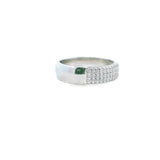 Women 925 Silver Rhodium Ring-Long
