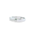 Women 925 Silver Rhodium Ring-Flat