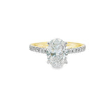 Oval Cut Engagement Ring