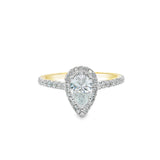 Pear Cut  Engagement Ring