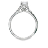 Baguette Cut  Engagement Ring