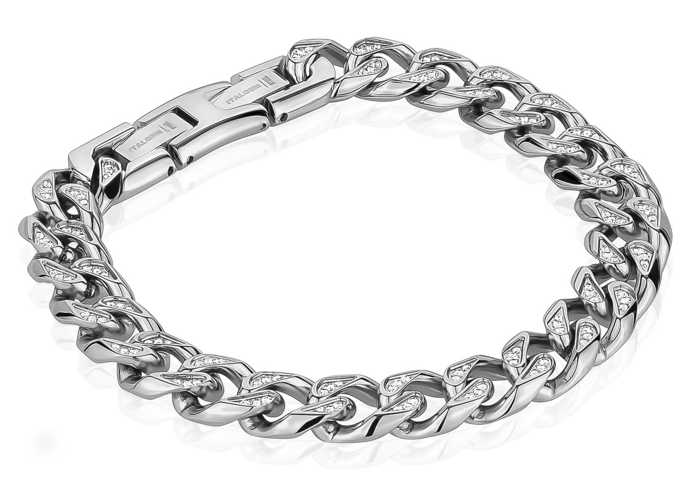 10.5MM CUBAN LINK CZ BRACELET