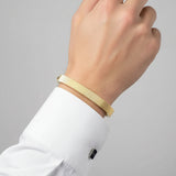 S.STEEL 6MM TEXTURED -BANGLE