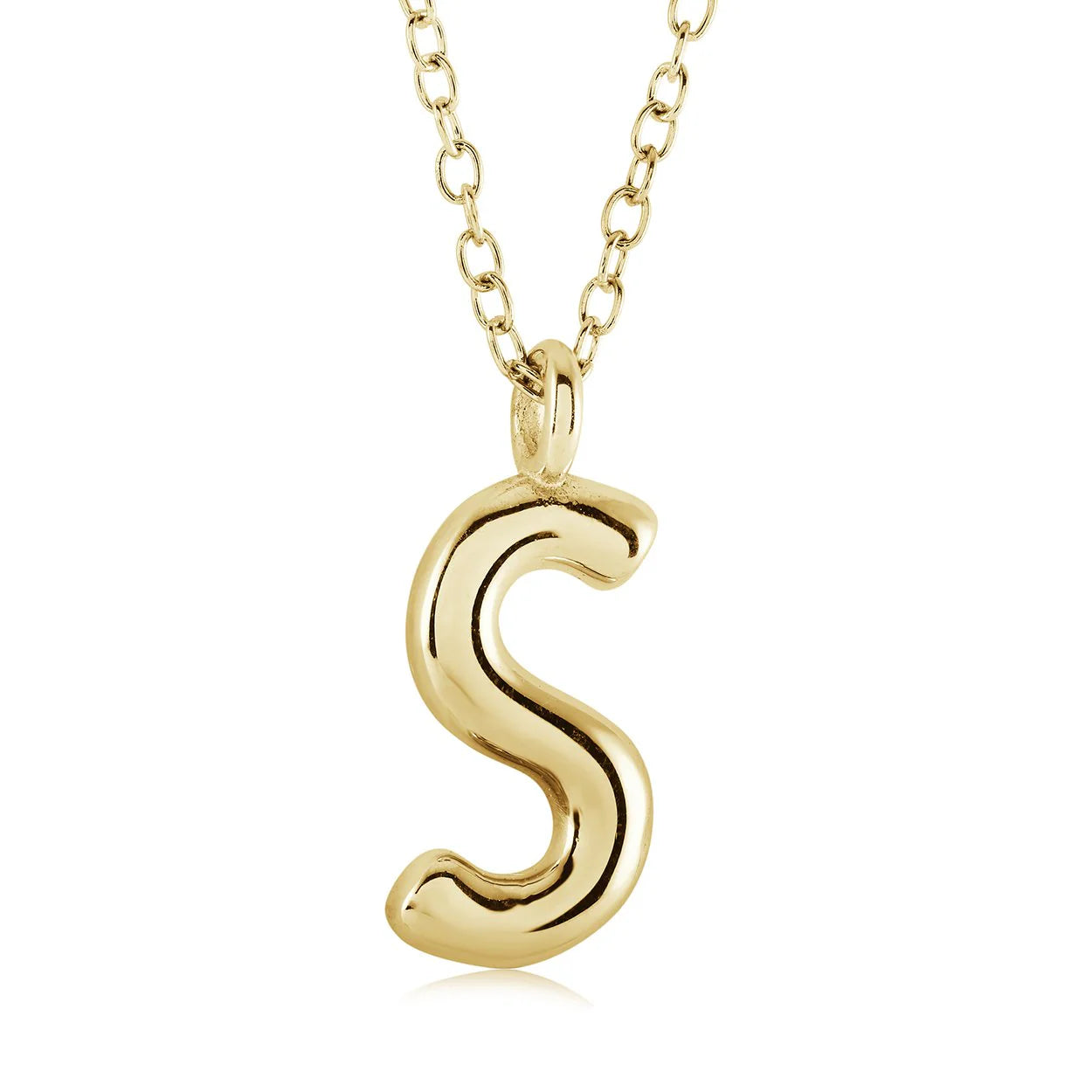 BUBBLE LETTER INITIAL