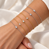 Bracelet de tennis en diamant - 1,5 mm