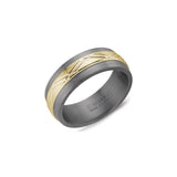Bague en or 14 carats et tantale