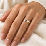 Personalized Family Ring - Prism Signet