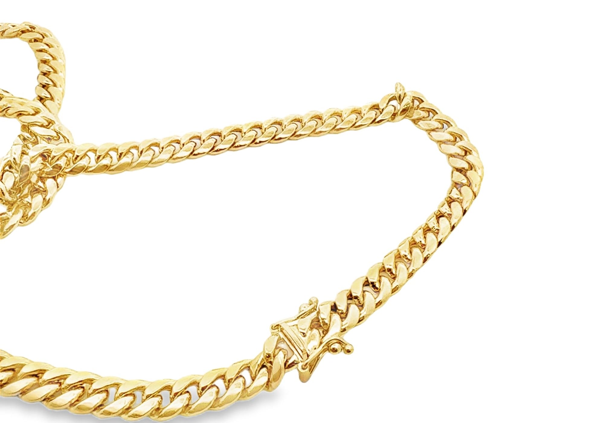 10K Gold Cuban Chain 7mm