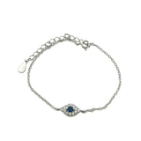 Evil Eye Bracelet Silver 925