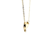 Arabic Love Diamond Necklace Gold