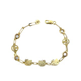 Baby Bracelet 10K Hello Kitty link
