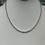 14k Gold Diamond Tennis Necklace 2.5mm