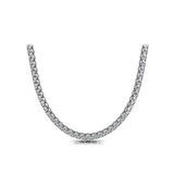 14k Gold Diamond Tennis Necklace 2.5mm