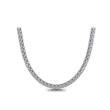 14k Gold Diamond Tennis Necklace 3mm