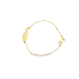 Star Baby ID Bracelet 18K Gold