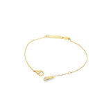 Star Baby ID Bracelet 18K Gold