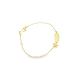 Star Baby ID Bracelet 18K Gold