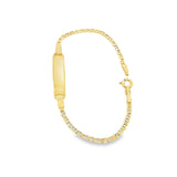 Mariner Baby ID Bracelet 10K Gold