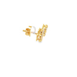 Elegant Floral Diamond Earrings