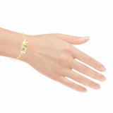 BRACELET MÉDICAL EN OR MASSIF 10K