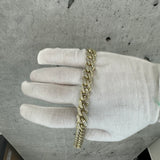 10k Gold Monaco Bracelet 12mm Monaco