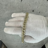 10k Gold Monaco Bracelet 12mm Monaco