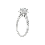 14K Round Cut Engagement Ring