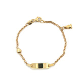 Small Bear Baby ID Bracelet 18K Gold