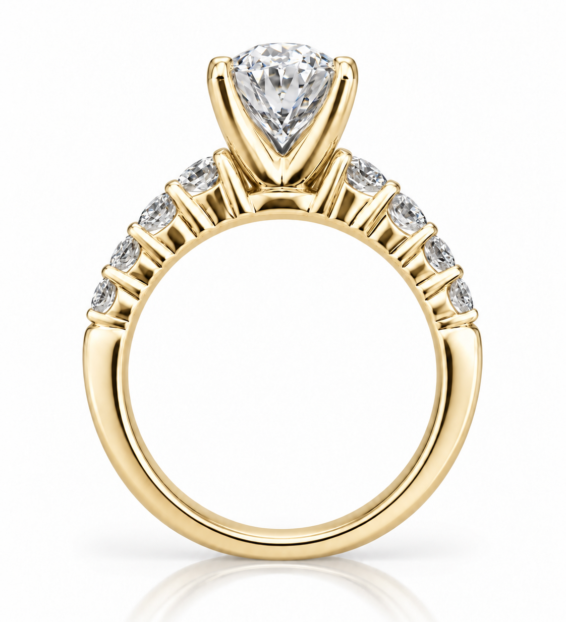 The Oval Éclat – Oval Diamond Engagement Ring