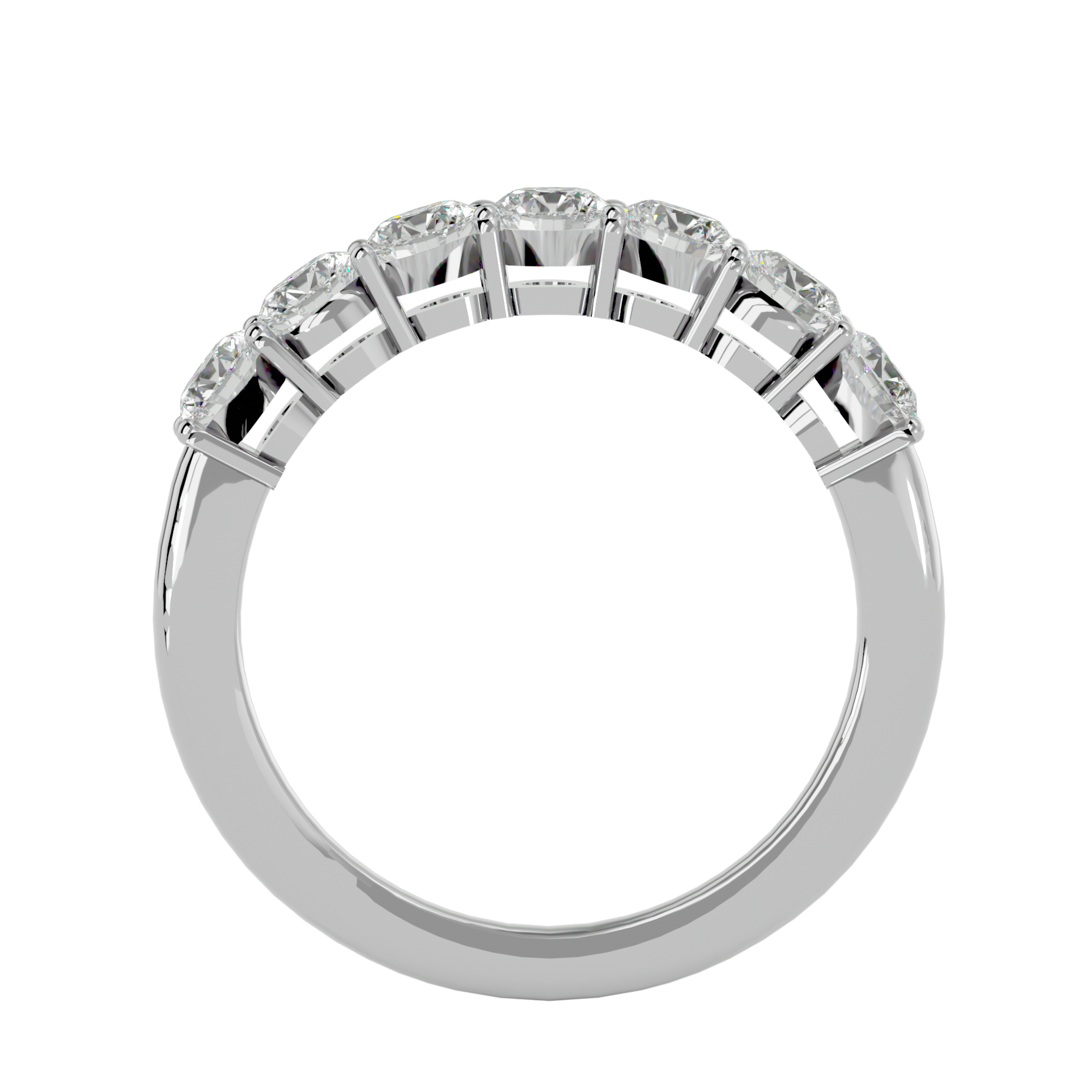 Bande demi-éternité Mika 1,2 ctw