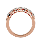 Mika 1.2ctw Half Eternity Band