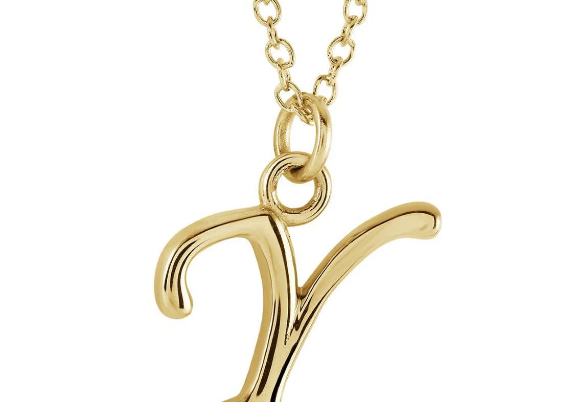 CURSIVE LETTER INITIAL