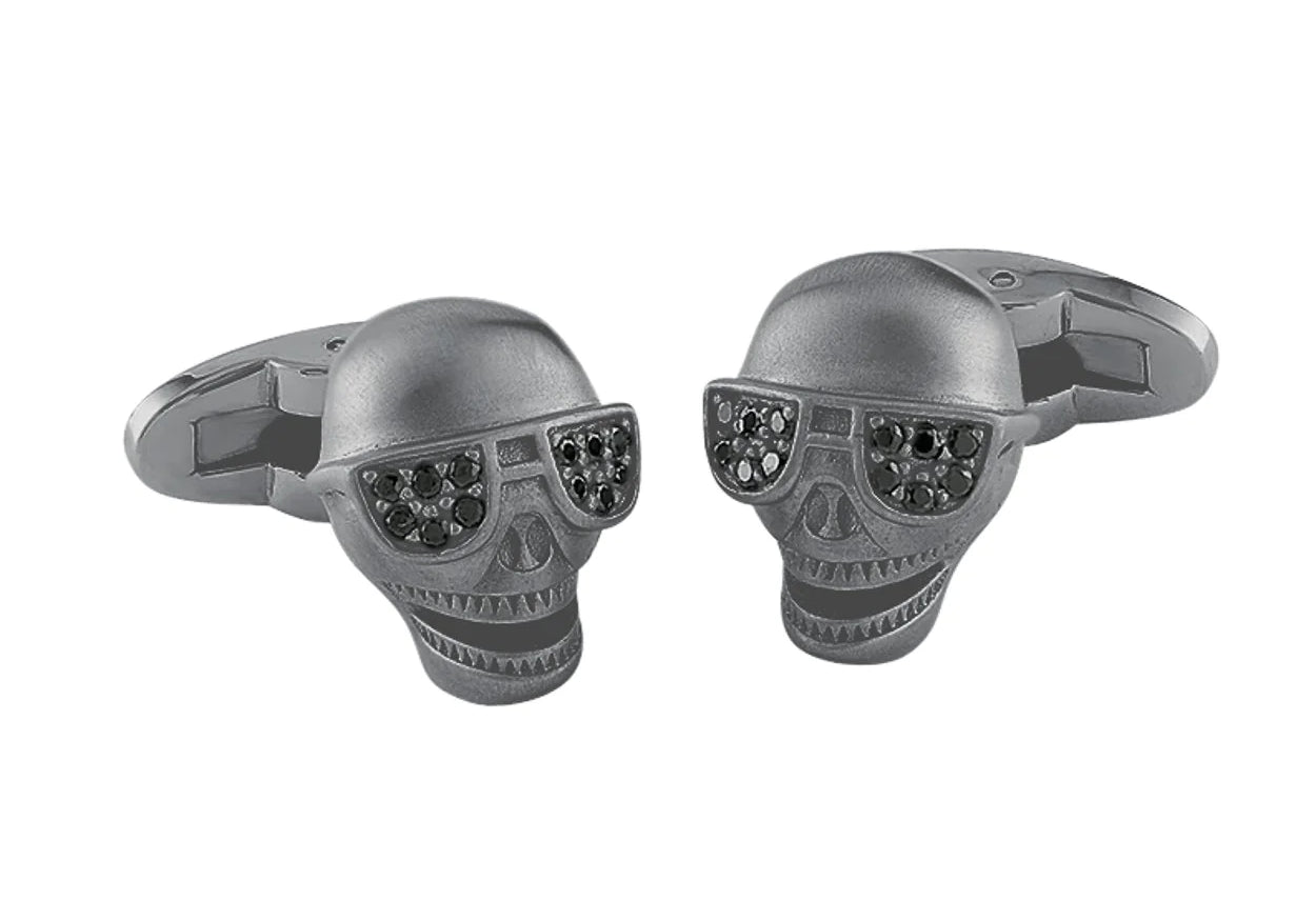 SKULLSHINE CUFFLINKS ROSE