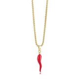 Medium Enamel Cornetto Pendant