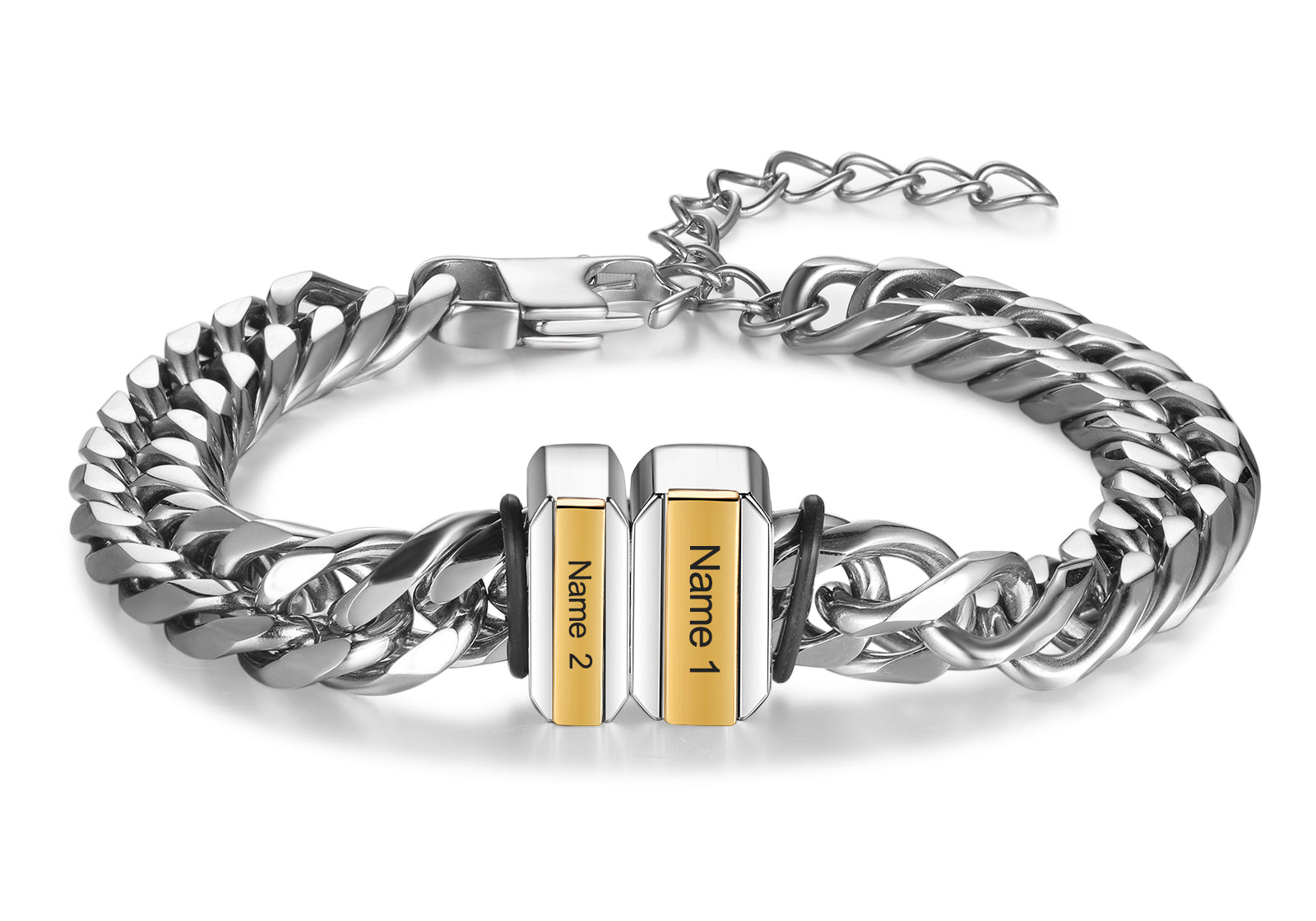 Cuban Link Personalized Beads